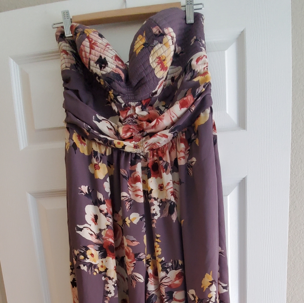 Floral Halter Jumpsuit